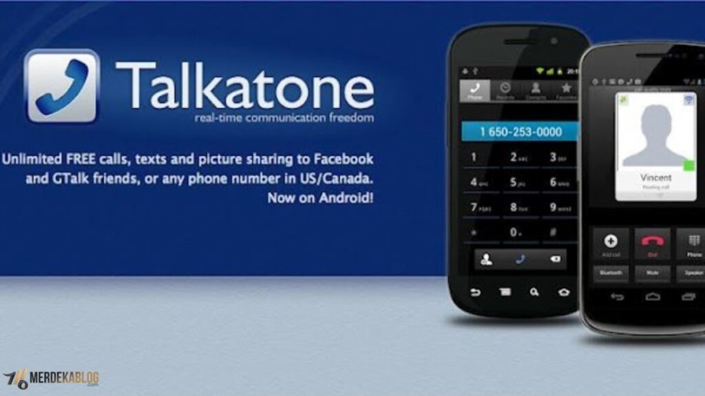 7 Rekomendasi Aplikasi Nokos Gratis yang Wajib Kamu Coba 3 3. Talkatone – Nomor Virtual Gratis dengan Fitur Lengkap