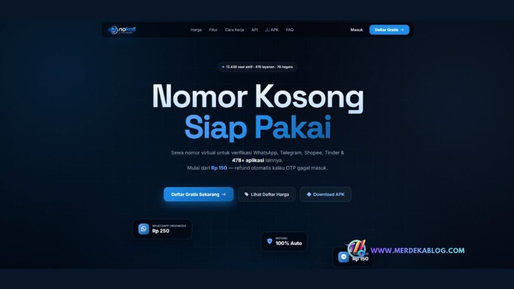 Cara Beli Nokos Murah untuk OTP Sosmed Tanpa Aplikasi 2 Cara Beli Nokos Murah untuk OTP Sosmed Tanpa Aplikasi