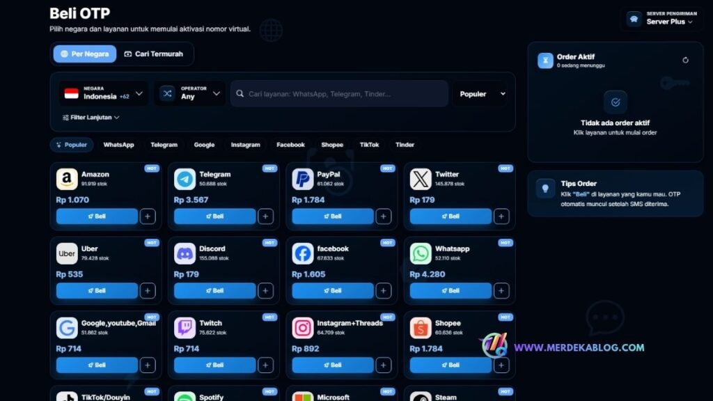 Cara Beli Nokos Murah untuk OTP Sosmed Tanpa Aplikasi 5 Cara Beli Nokos Murah untuk OTP Sosmed Tanpa Aplikasi