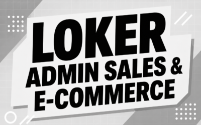 Lowongan Kerja Admin Sales & E-Commerce PT Inovasi Putra Sentosa Bandung Terbaru