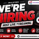 Lowongan Kerja Host Live Streaming Oriji Attires Bandung Terbaru