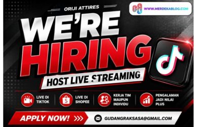 Lowongan Kerja Host Live Streaming Oriji Attires Bandung Terbaru
